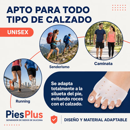 PiesPlus 2x1 - Separador de dedos