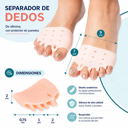 PiesPlus 2x1 - Separador de dedos